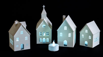 Village of Light Advent Set to Paint