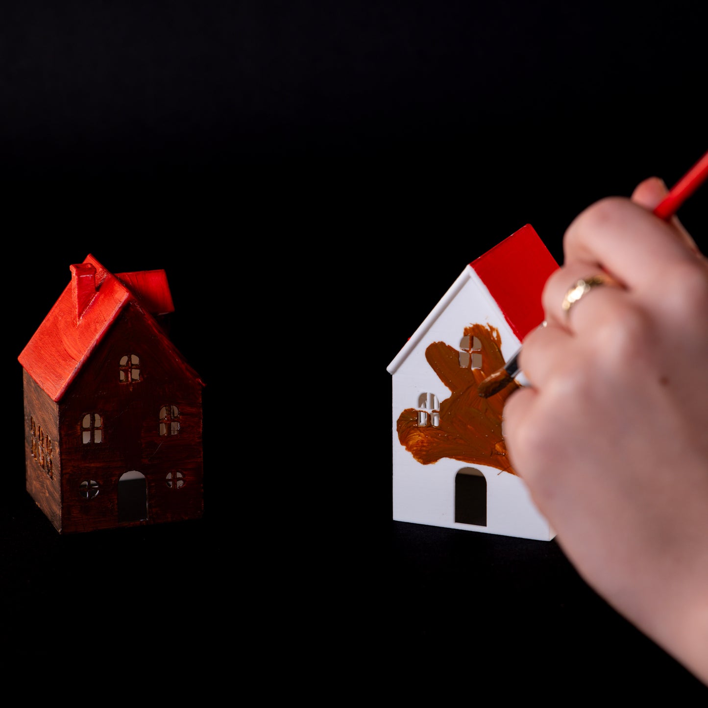 Village of Light Advent Set to Paint