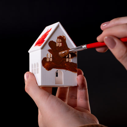 Village of Light Advent Set to Paint