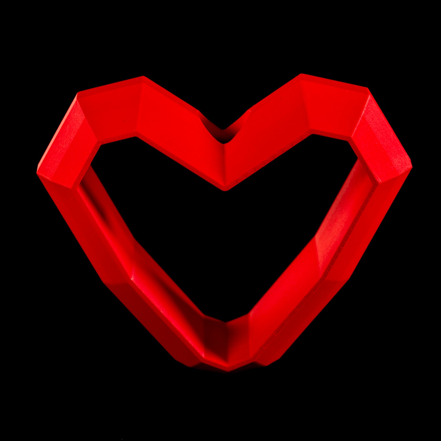 Heart-Shaped Rose Holder