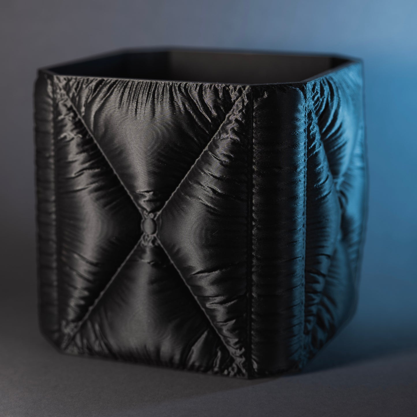 Vază Mare 3D cu Textură de Canapea